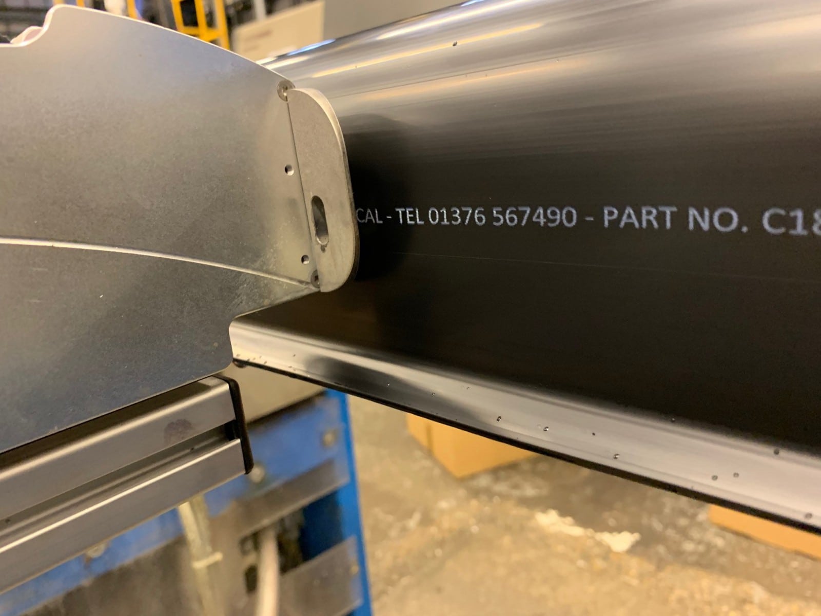 Printing on Extrusion Plastic Pipe Coding Rotech Machines