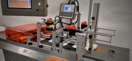 RF Compliance feeding system for medical and pharmaceutical manufacturers