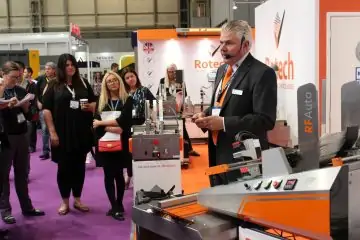 Rotech's director Richard Pether, speaking at the PPMA