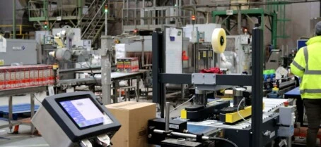 Rotech Seiko Printer Perfectly Planted in a Horticulture Production Line
