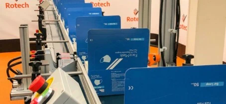 High-Speed Printer and Conveyor Enable Rapid Coding of Urgent PPE