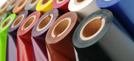 Coloured thermal tranfer overprinter ribbons