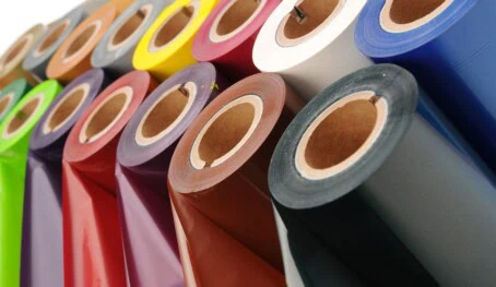 Coloured thermal tranfer overprinter ribbons