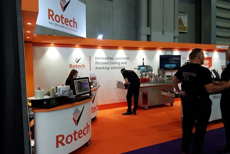 PPMA Stand 2019 with Rotech team