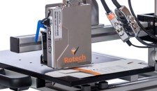 Slider rig printing onto carton