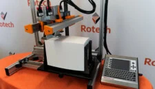 Slider rig printing onto erected carton