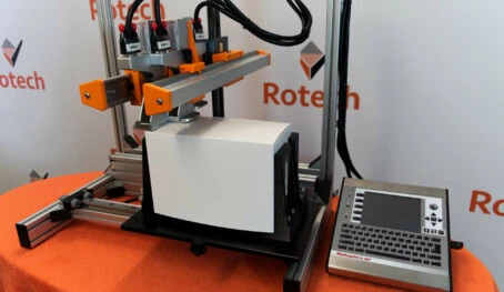 Slider rig printing onto erected carton