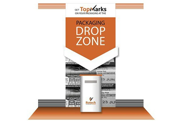 Top marks service drop zone graphic
