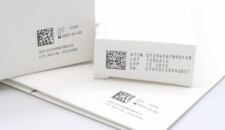 Pharmaceutical, medical cartons printed with serial data and GS1 codes using thermal inkjet printer