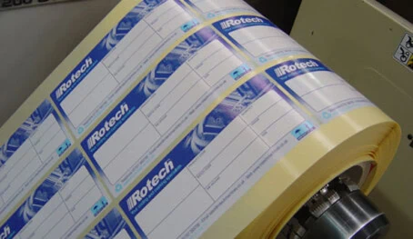 Rotech branded labels