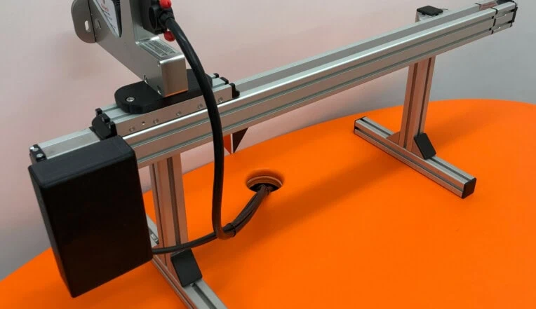 Thermal inkjet printer on traverse system