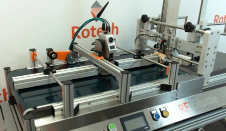 RF1 Shuttle with thermal inkjet printer installed