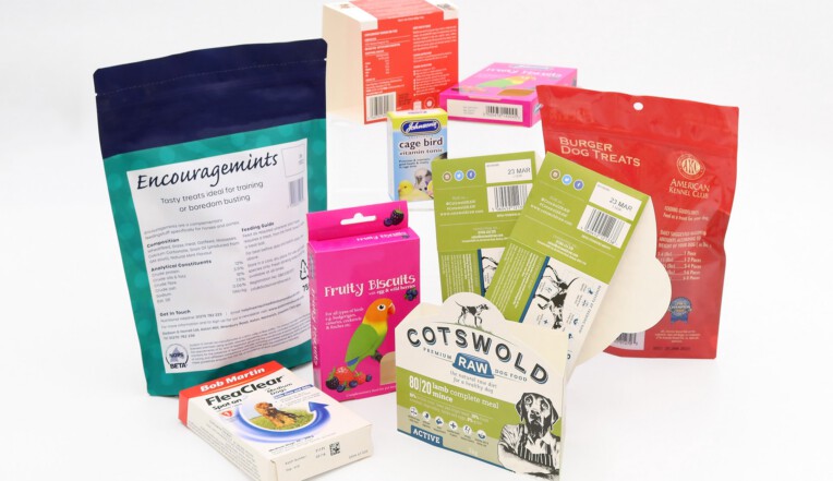 Pet supplies printed batch and best before using thermal inkjet