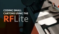 Printing small cosmetic , vape and CBD cartons using RF Lite shuttle