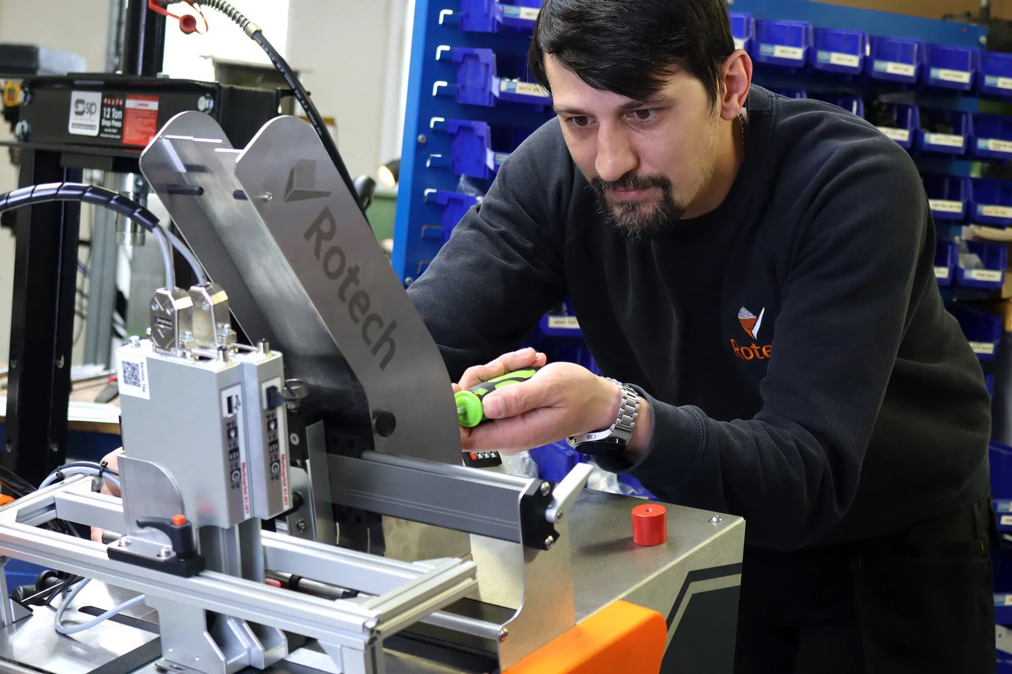 Dan - Machine - 2024 - V7 Dan. Elecro-Mechanical assembler at Rotech