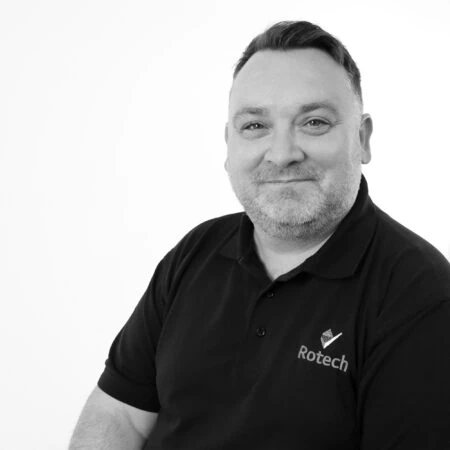 Darren, Rotech's Sales Support Manager
