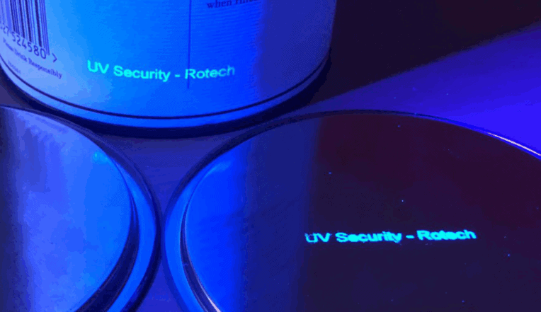 anti counterfeit with uv thermal inkjet