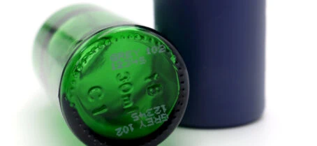 CIJ - Sample - Bottles - Cartons CIJ print onto a bottle