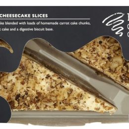 English cheesecake company cartons